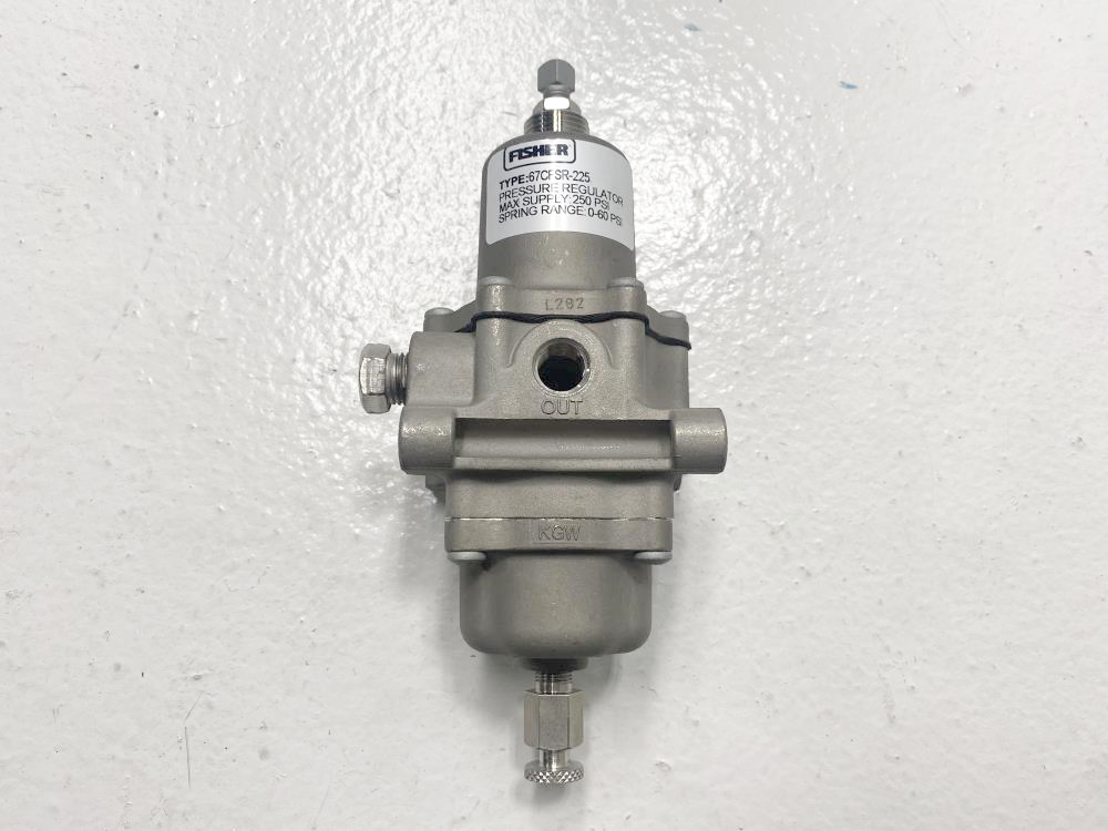 Fisher 250 PSI Stainless Steel Pressure Regulator 67CFSR-225