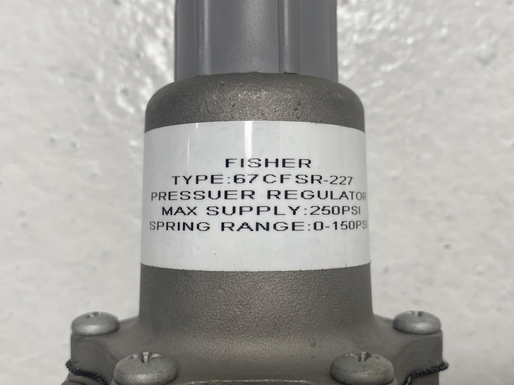 Fisher 250 PSI Stainless Steel Pressure Regulator 67CFSR-227