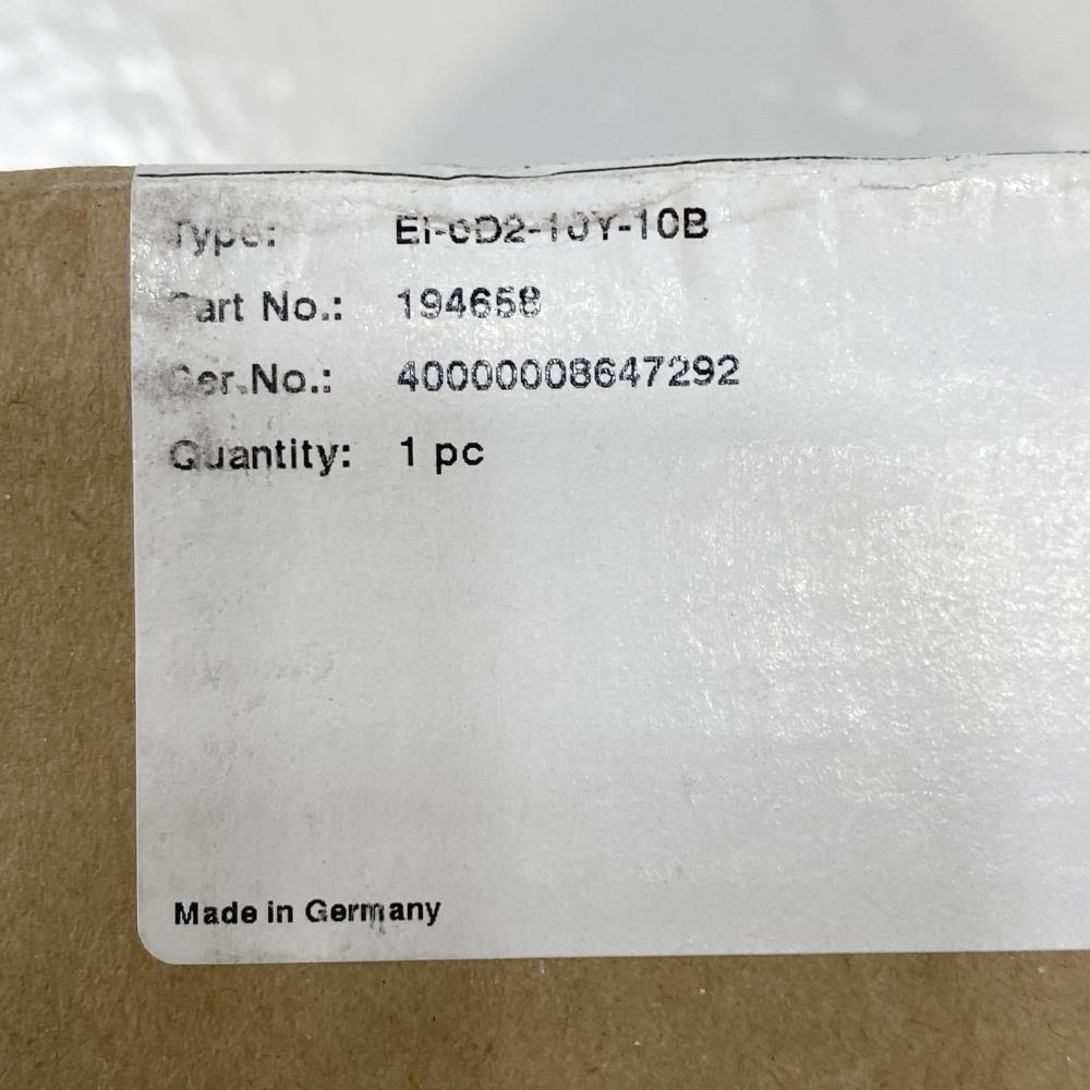 Pepperl & Fuchs Ethernet Isolator EI-0D2-10Y-10B, Part# 194658