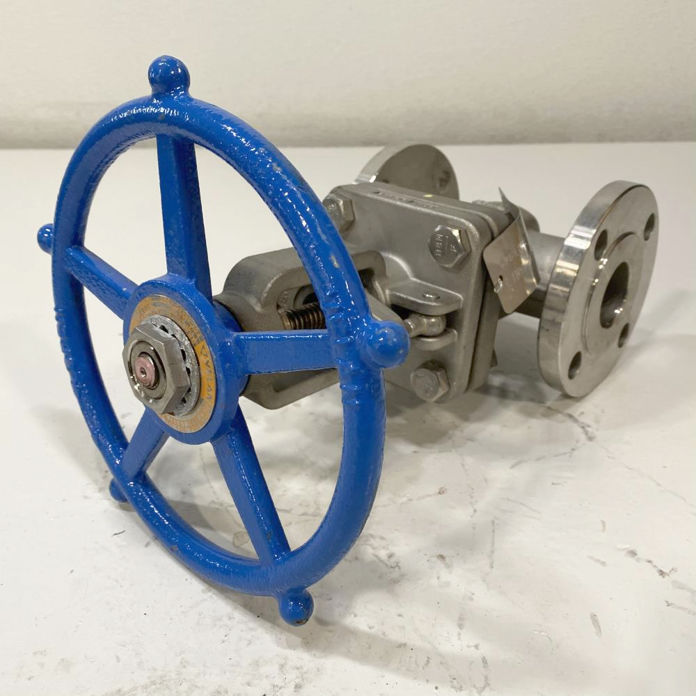 Velan 1-1/2" 150# CF8M RF Gate Valve F07-0064C-13GX, Model C