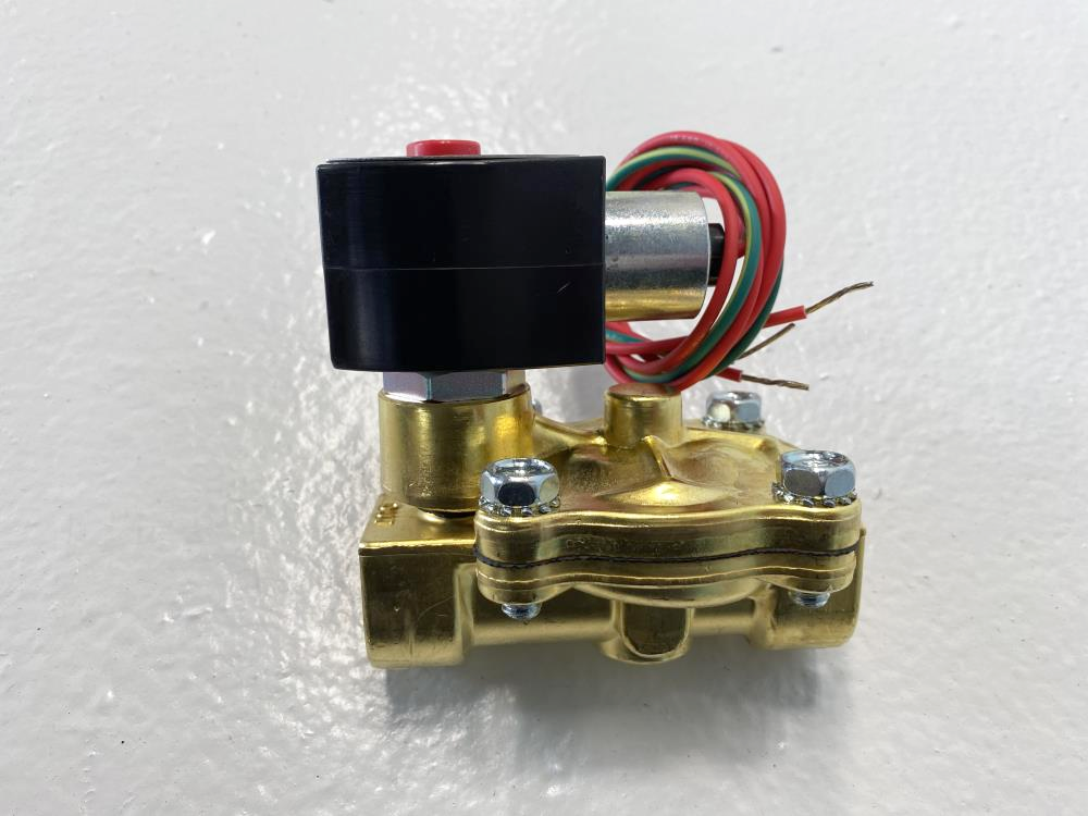 ASCO 3/4" NPT 2-Way Bronze Solenoid Valve EF8210G003, EF8016G1