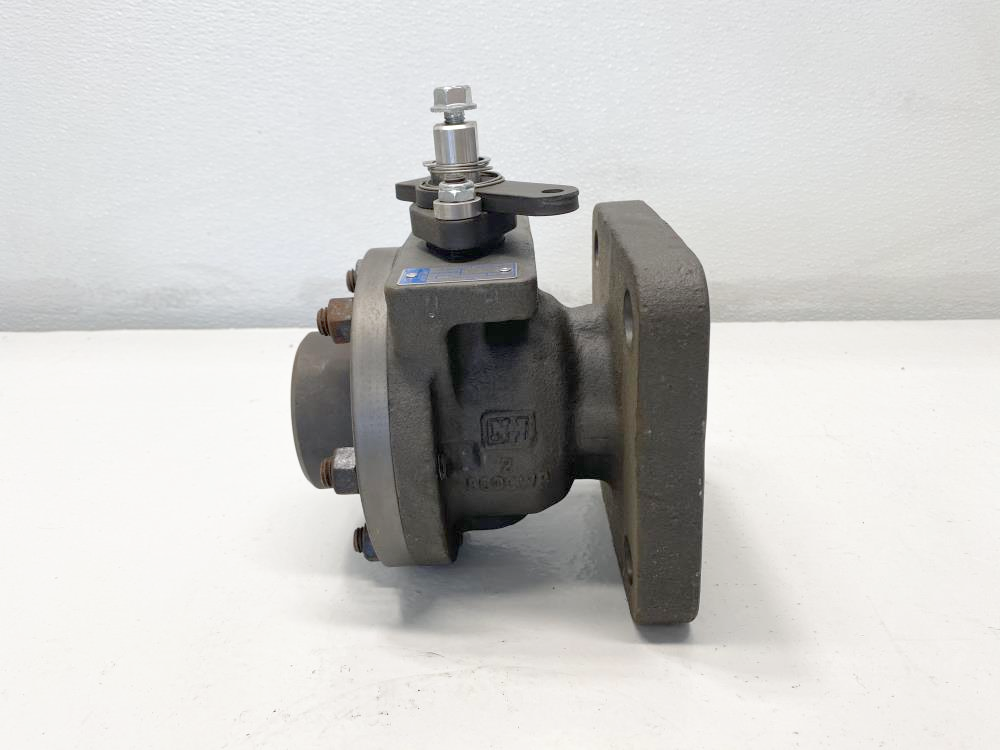 Jamesbury 2" THD x Flange WCB Railroad Ball Valve, 2" 9300EL0042236XTZ1