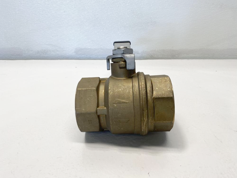 Rub 3" Threaded NPT Brass Ball Valve, S.71