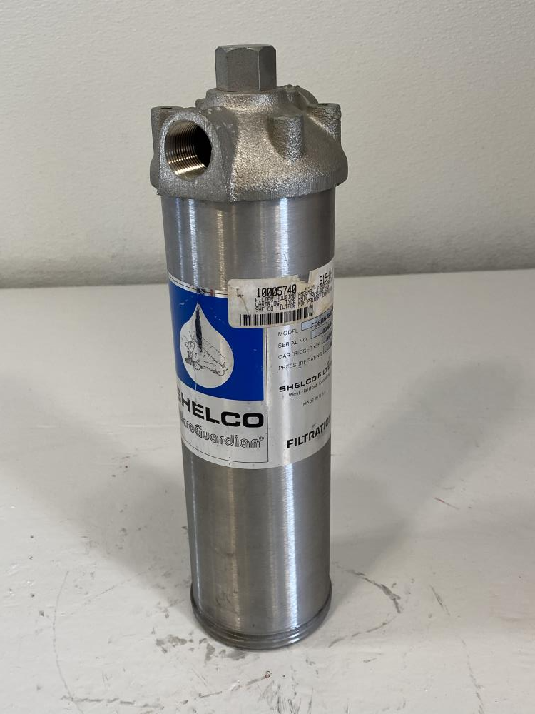 Shelco MicroGuardian 3/4" NPT Stainless Filter Housing Assembly, FOSBN-786 DUB