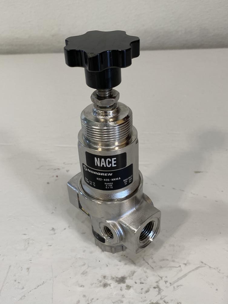 Norgren 1/2" Stainless Steel Pressure Regulator, R22-405-NNMA