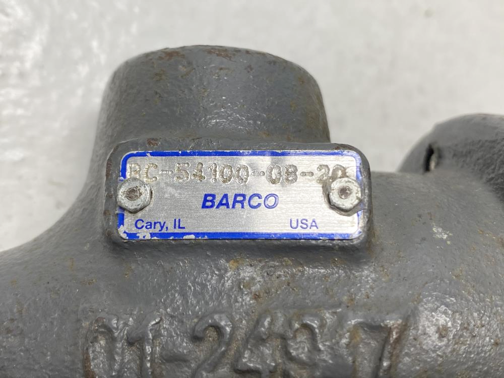 Barco 1/2"-14 NPT Right-Hand Threaded Rotary Joint BC-54100-08-20