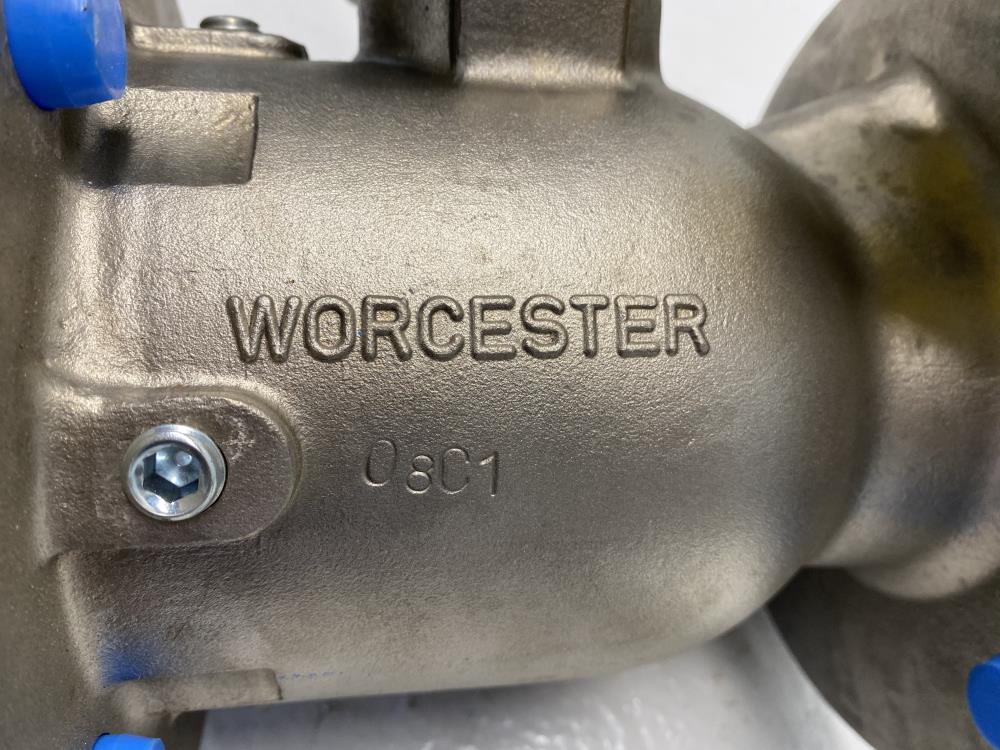 Flowserve Worcester 3" 150# RF CF8M Lever Operated Ball Valve, 3 516666PT150 R6