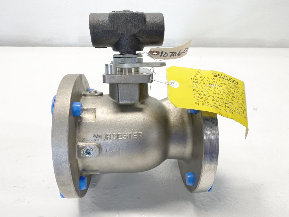 Flowserve Worcester 3" 150# RF CF8M Lever Operated Ball Valve, 3 516666PT150 R6