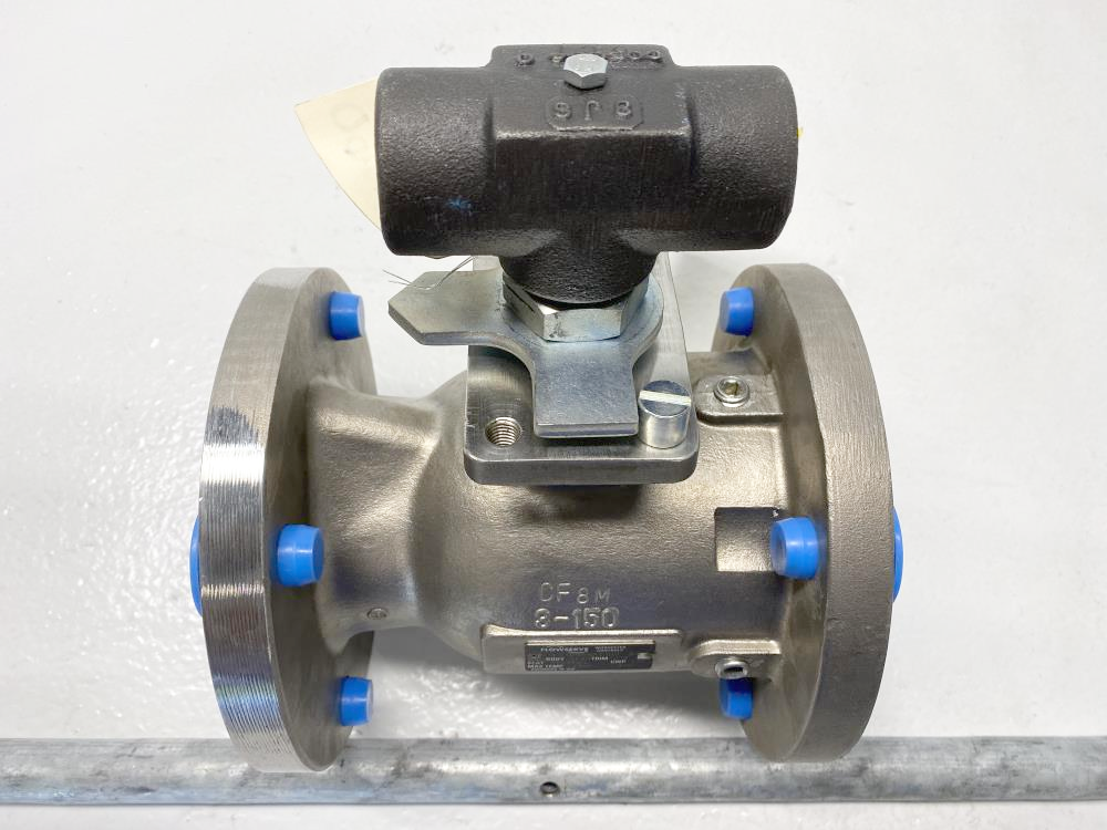 Flowserve Worcester 3" 150# RF CF8M Lever Operated Ball Valve, 3 516666PT150 R6