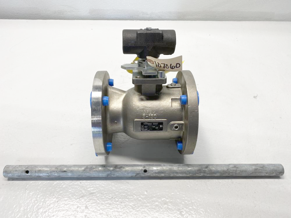 Flowserve Worcester 3" 150# RF CF8M Lever Operated Ball Valve, 3 516666PT150 R6