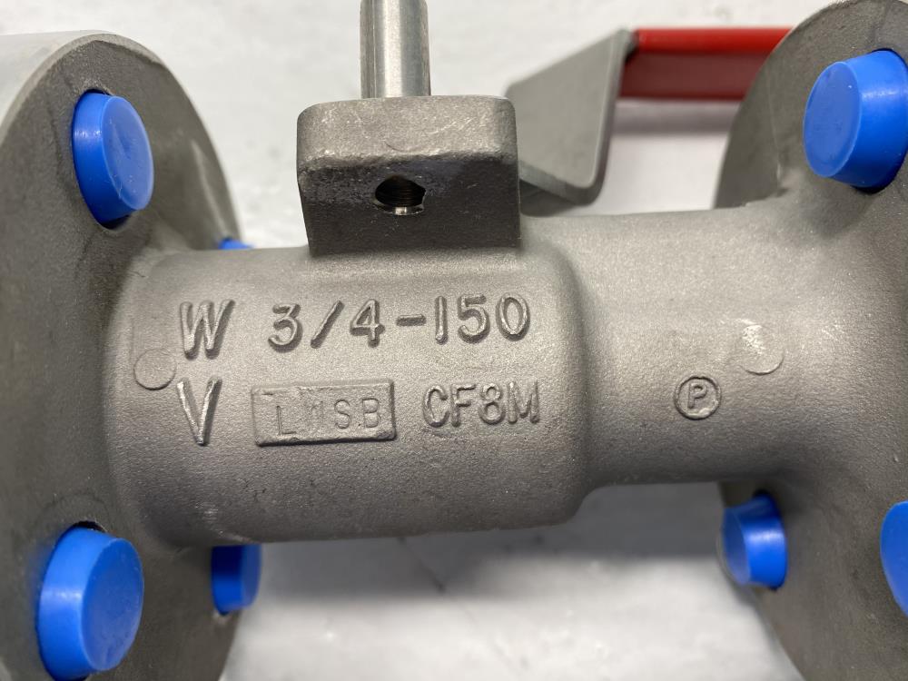 Flowserve Worcester 3/4" 150# CF8M Lever Operated Ball Valve 3/4 5166RT150 R6