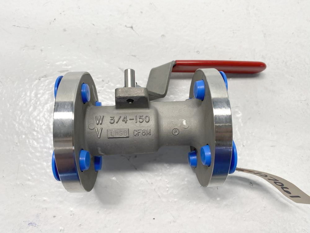 Flowserve Worcester 3/4" 150# CF8M Lever Operated Ball Valve 3/4 5166RT150 R6