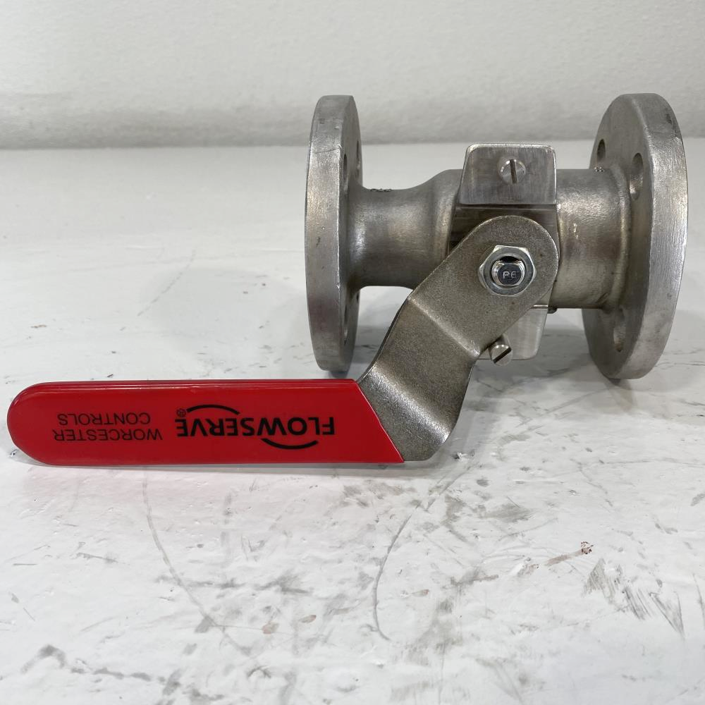Flowserve Worcester 1" 150# RF CF8M Lever Operated Ball Valve 1 5166RT150 R6
