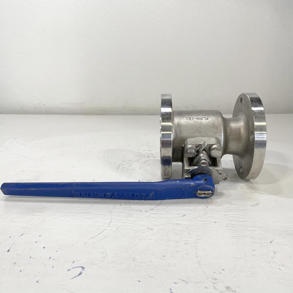 Flow-Tek 3" 150# RF CF8M Lever Operated Ball Valve RF15