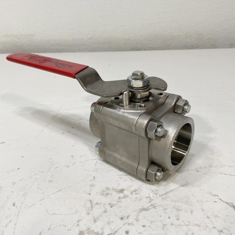 Flowserve Worcester 1-1/2" Stainless Steel Socketweld Ball Valve 11/2 4466TSW R2