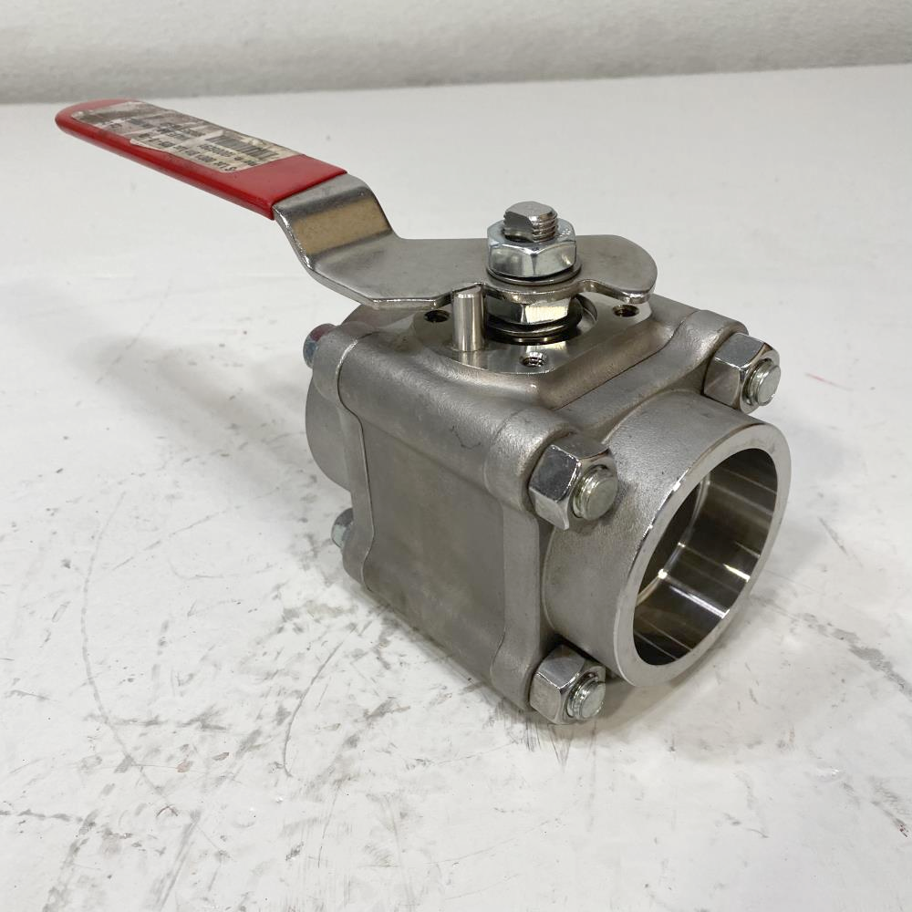 Flowserve Worcester 2" Stainless Steel Socketweld Ball Valve 2 4466TSW R2