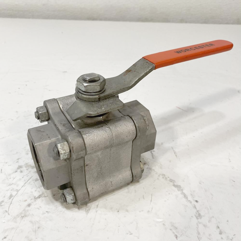 Worcester 1-1/2" Socketweld CF8M Ball Valve 11/2 466TSE R16