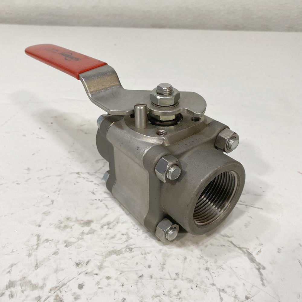 Flowserve Worcester 1-1/4" Stainless Steel Socketweld Ball Valve 11/4 4466SE R2