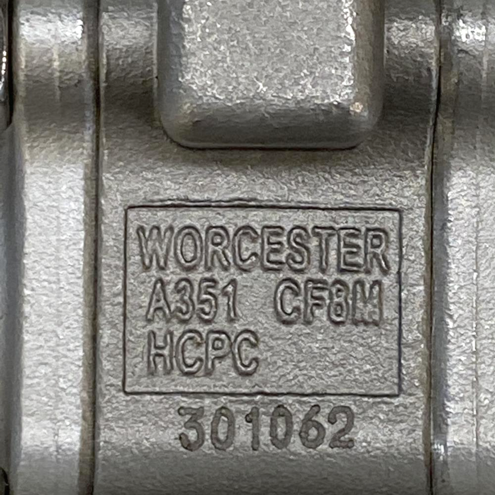 Flowserve Worcester 3/4" Threaded Stainless Steel Ball Valve 3/4 FZ4466RGSWSE R4