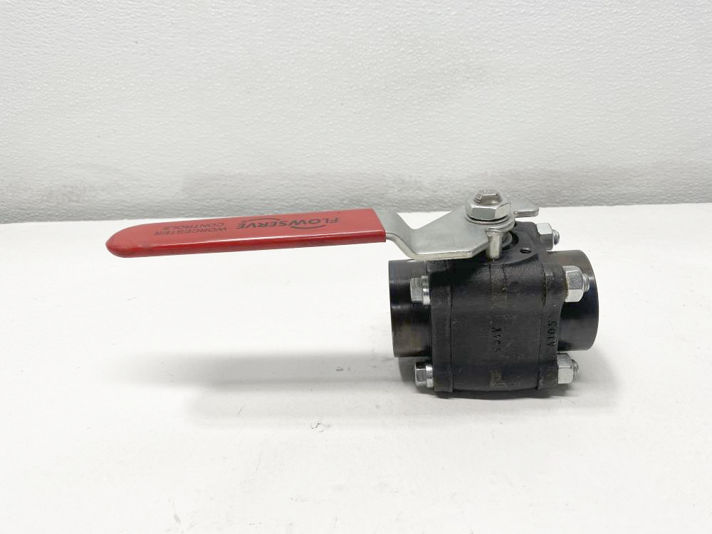 Flowserve Worcester 1-1/2" Socket Weld A105 Ball Valve 11/2 4446TSE R2