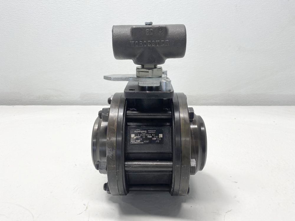 Flowserve Worcester 3" Carbon Steel Buttweld Ball Valve 3 4546TBW4 R3