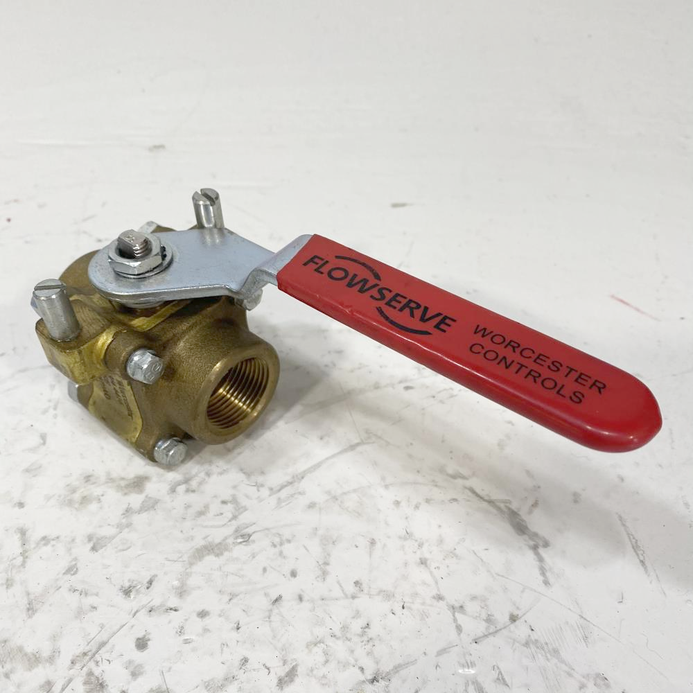 Worcester 3/4" Threaded Brass Ball Valve 3/4 4416TSE R2