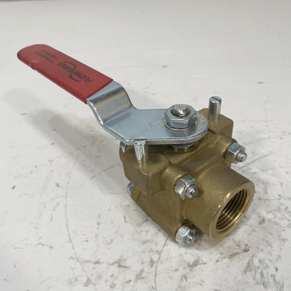 Worcester 1" Threaded Brass Ball Valve 1 4416TSE R2