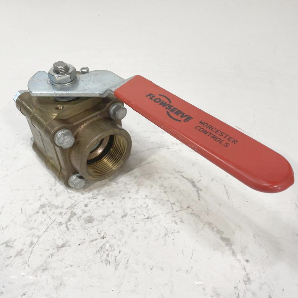 Worcester 1-1/2" Threaded Brass Ball Valve 11/2 4416RTSE R2