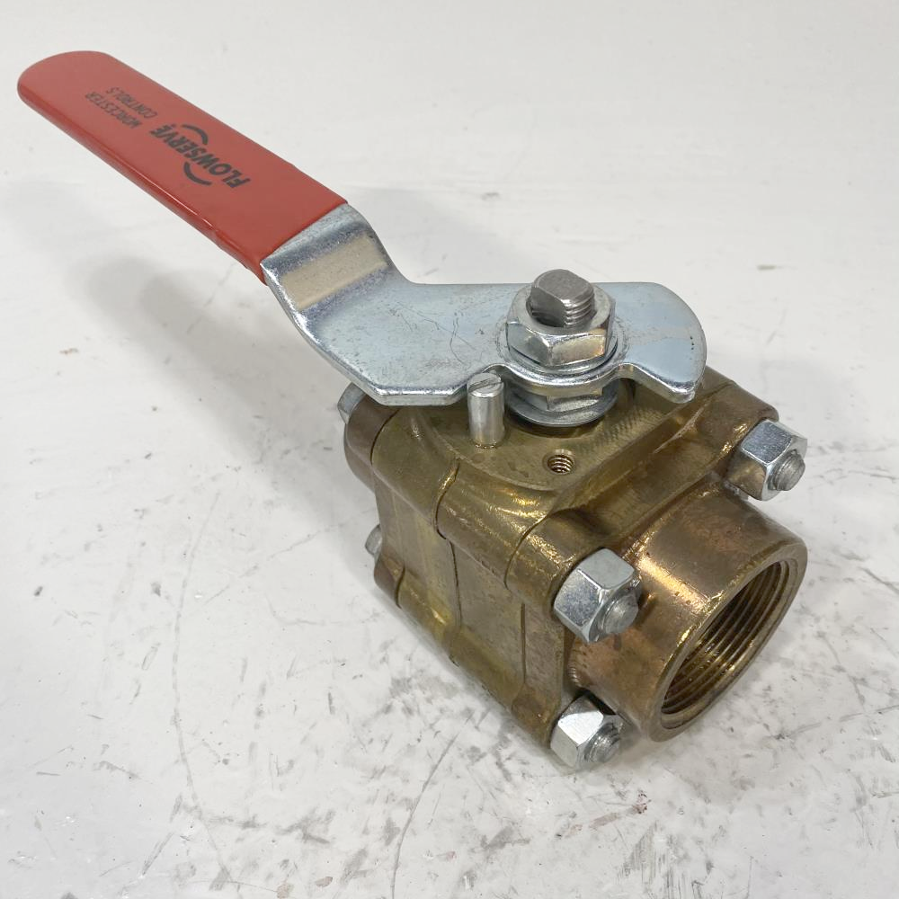 Worcester 1-1/2" Threaded Brass Ball Valve 11/2 4416RTSE R2