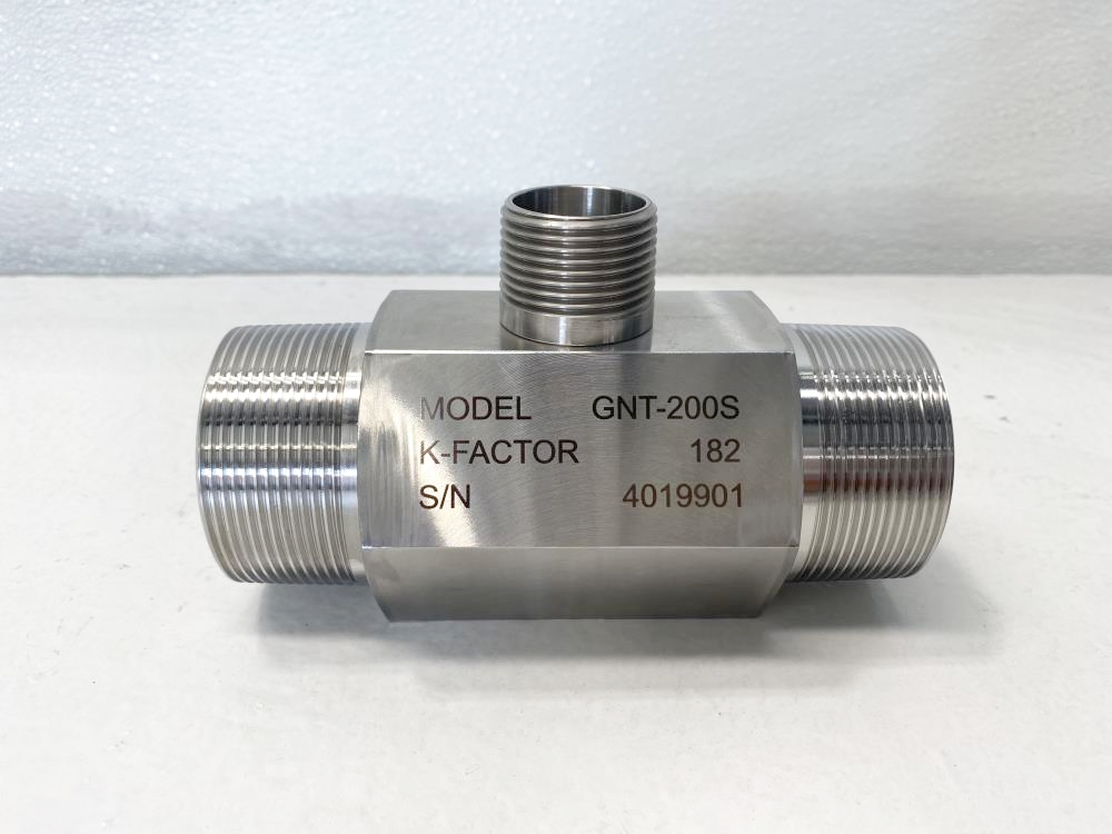 Flomec 2" MNPT Stainless Steel Turbine Flow Meter GNT-200SX-X