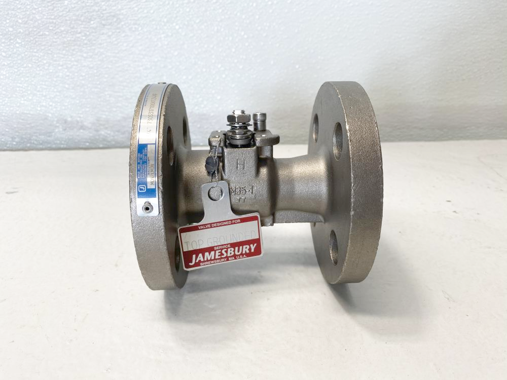 Jamesbury 730S 3/4" Flanged Monel Ball Valve for Chlorine 730S317100XTZ4AF