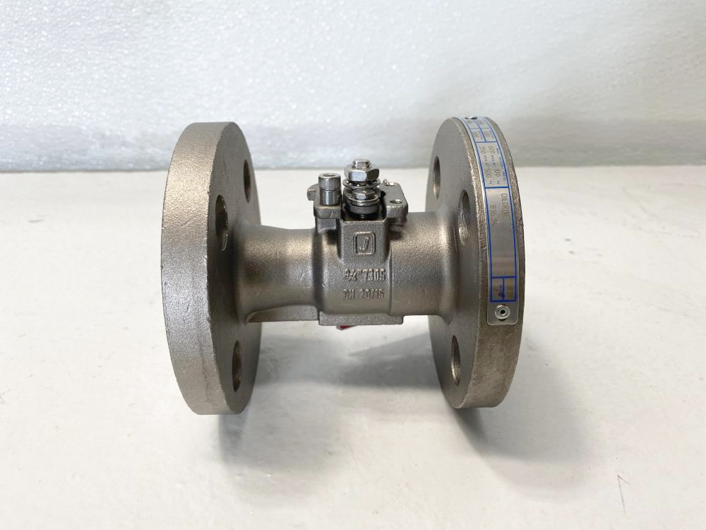 Jamesbury 730S 3/4" Flanged Monel Ball Valve for Chlorine 730S317100XTZ4AF