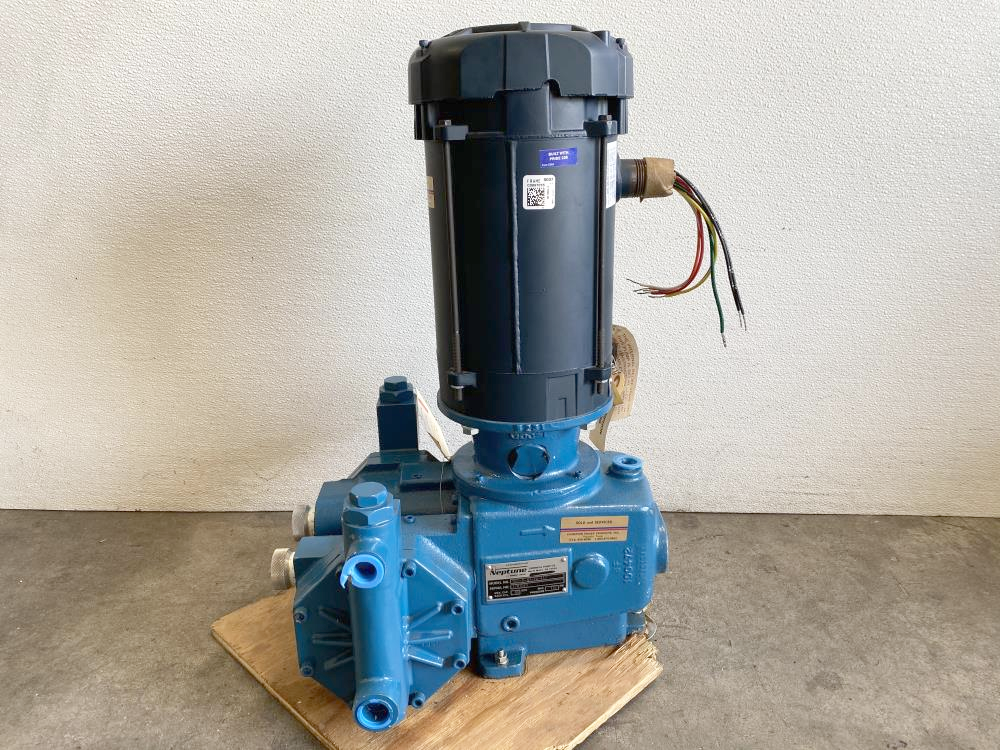 Neptune 80 GPH Proportioning Pump 567-D-N3-FA-E17 W/ Leeson 1725RPM 3/4HP Motor 