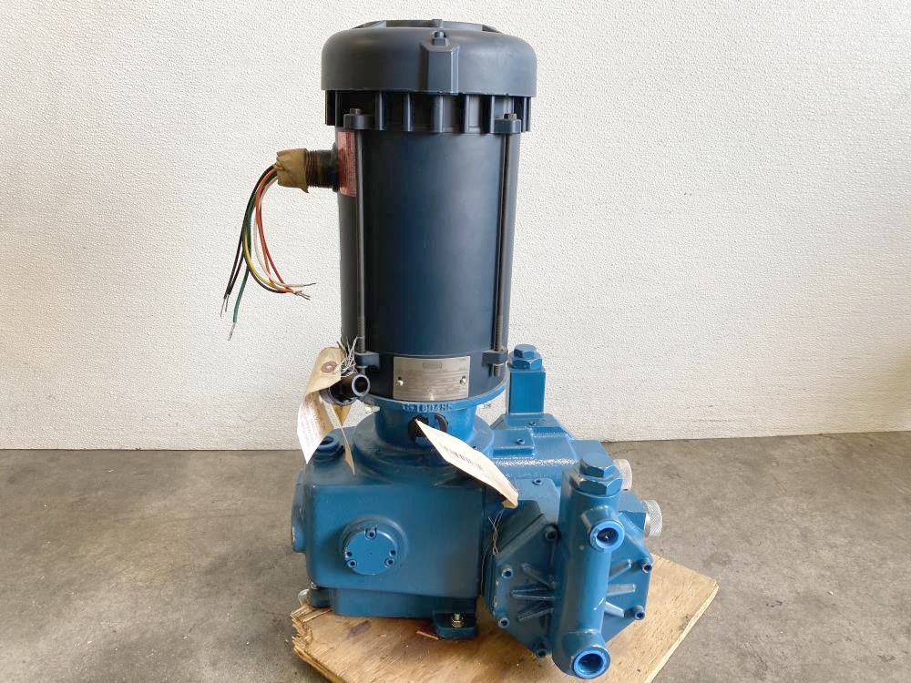 Neptune 80 GPH Proportioning Pump 567-D-N3-FA-E17 W/ Leeson 1725RPM 3/4HP Motor 