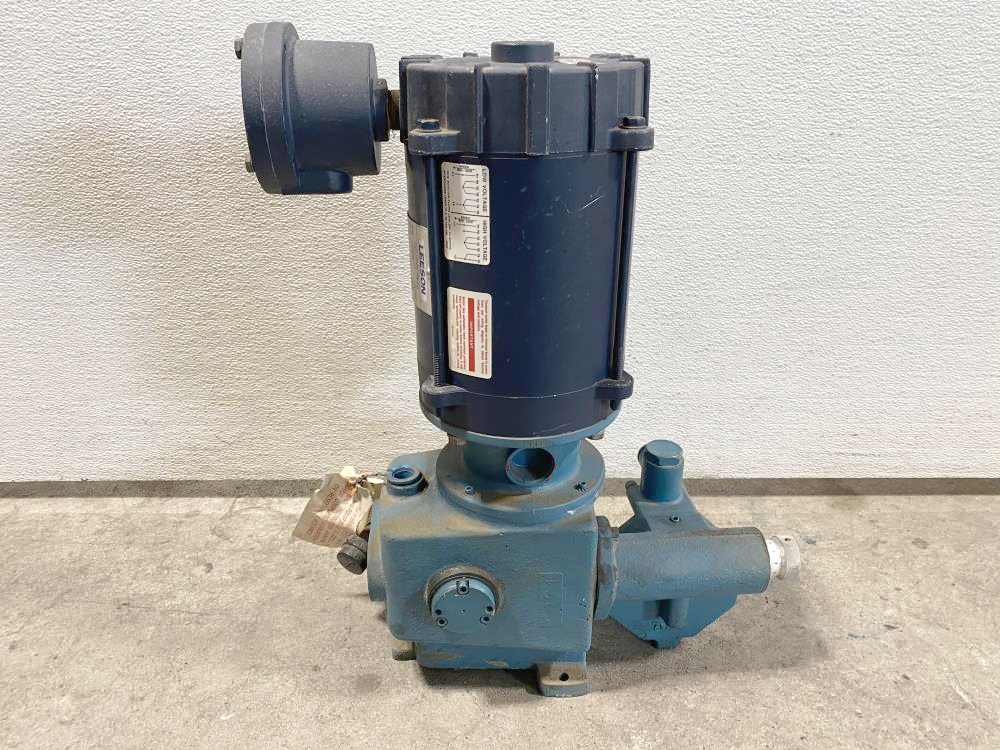 Neptune 30 GPH Proportioning Pump 547-S-N3-FA-E35 W/ Leeson 1725RPM 1/3HP Motor