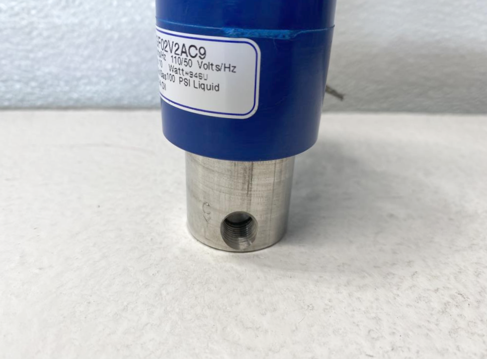 GC Valves 1/8" NPT 3-Way Solenoid Valve, Stainless, 120V/60Hz S303GF02V2AC9