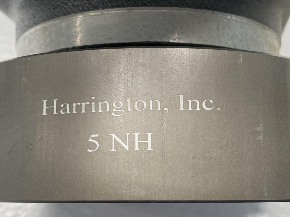 Harrington 4" Gate Valve 25 Deg Elbow, 5" NH Swivel x 5" Storz-Lok H811-50-50NH