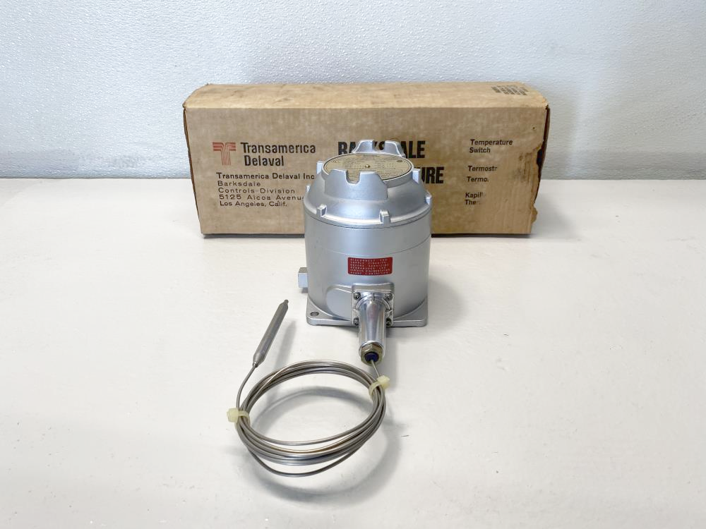 Barksdale Explosion Proof Gold Line Temperature Switch T2X-H351S-12