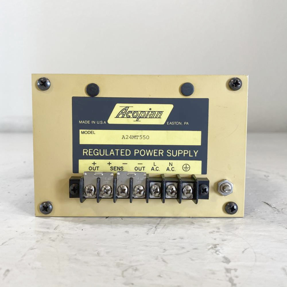 Acopian 24V Linear Regulated Power Supply A24MT550