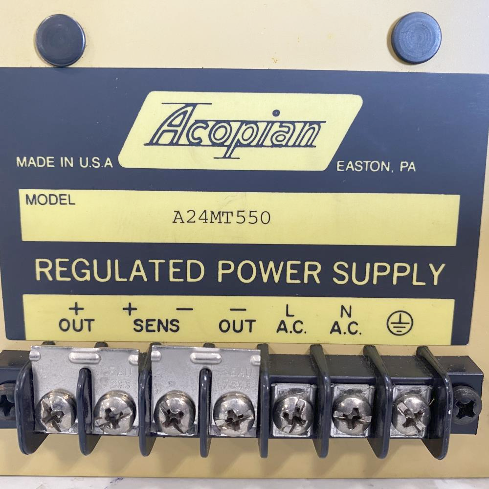 Acopian 24V Linear Regulated Power Supply A24MT550