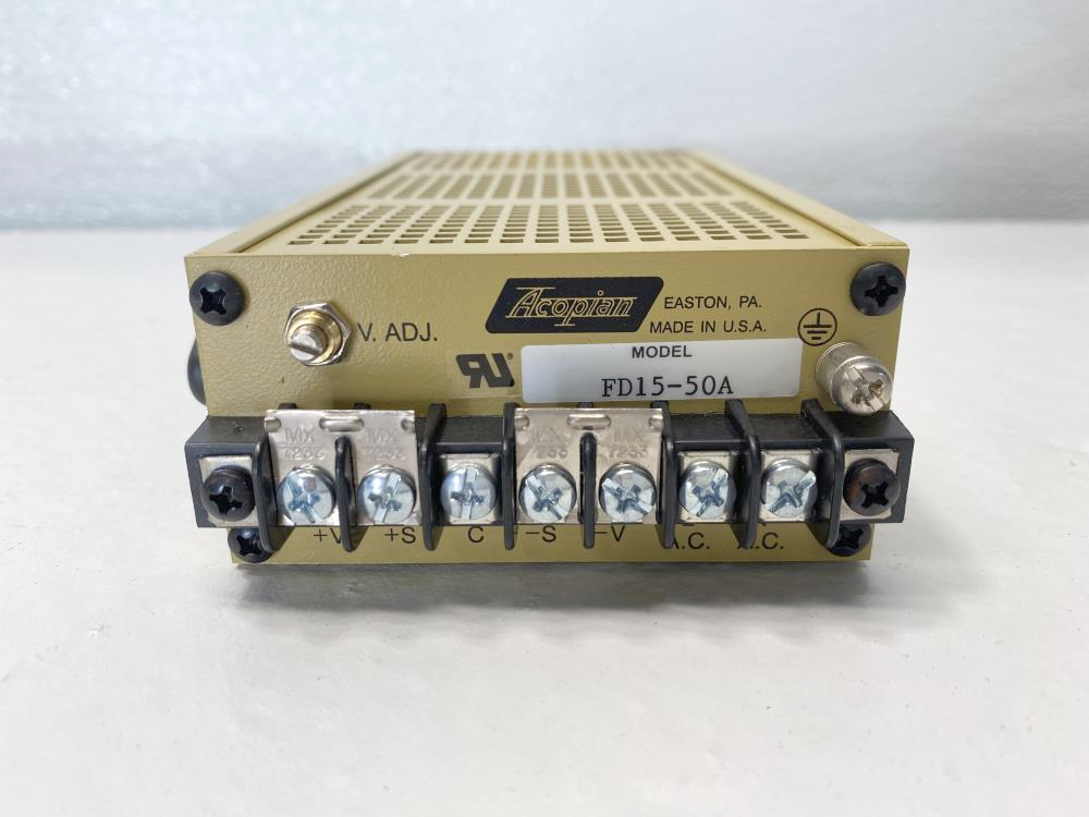 Acopian 15V Linear Regulated Power Supply FD15-50A