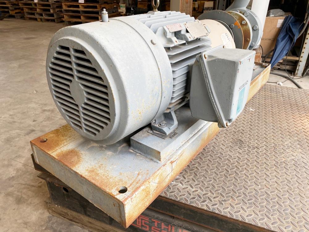 Goulds 3196 MTX Centrifugal Pump, 3"x4"-7", 316 SS w/ 30 HP Motor