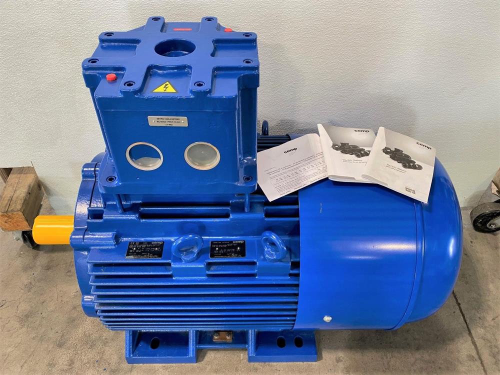 CEMP AC35r 208S Flame-Proof Electric Motor 75kW, 460V, 1778 RPM, 3-Phase, 4-Pole