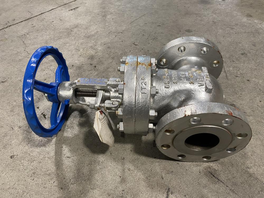 Velan 3" 300# WCB RF Gate Valve F10-1064C-02TY-W320