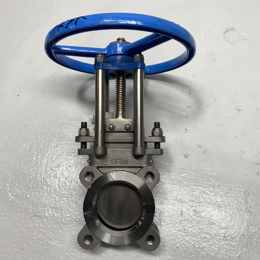 Trueline 3" 150# CF8M Lug Knife Gate Valve F8112  