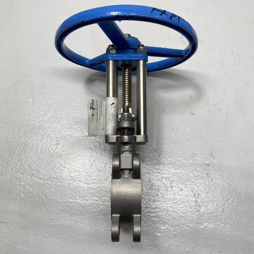 Trueline 3" 150# CF8M Lug Knife Gate Valve F8112  