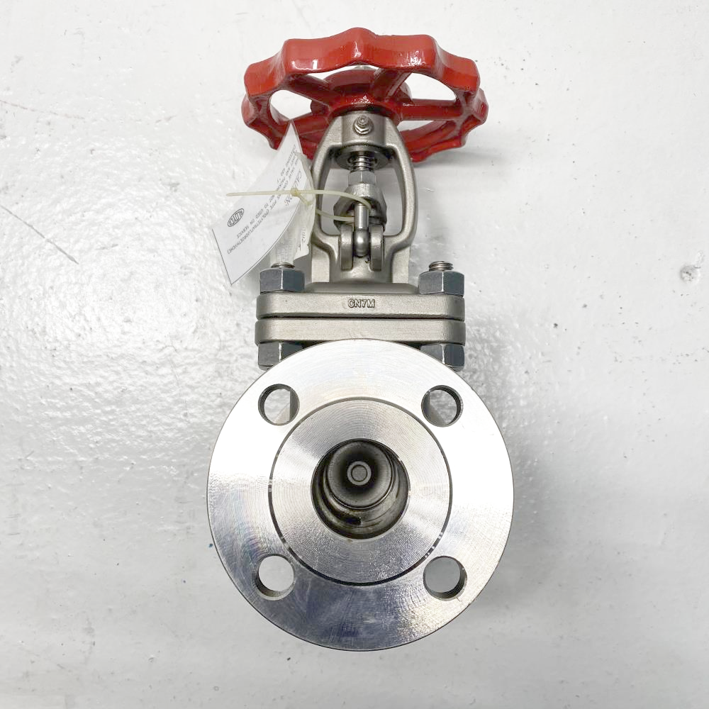 Aloyco 1-1/2" 150# CN7M RF Gate Valve 117F