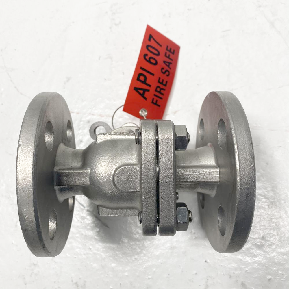 Warren 3/4" 150# CF8M RFFP Ball Valve 6156FS