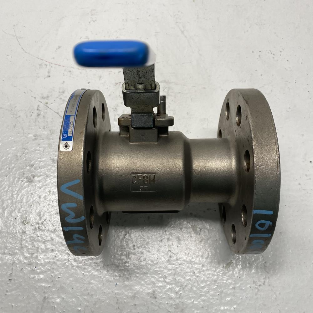 Jamesbury 2" 300# 316SS RF Ball Valve 2" 730SSTG313600XTZ2