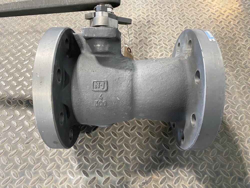 Jamesbury 4" 300# Carbon Steel Chlorine Service Ball Valve 4" 7300312271XTZ1FB